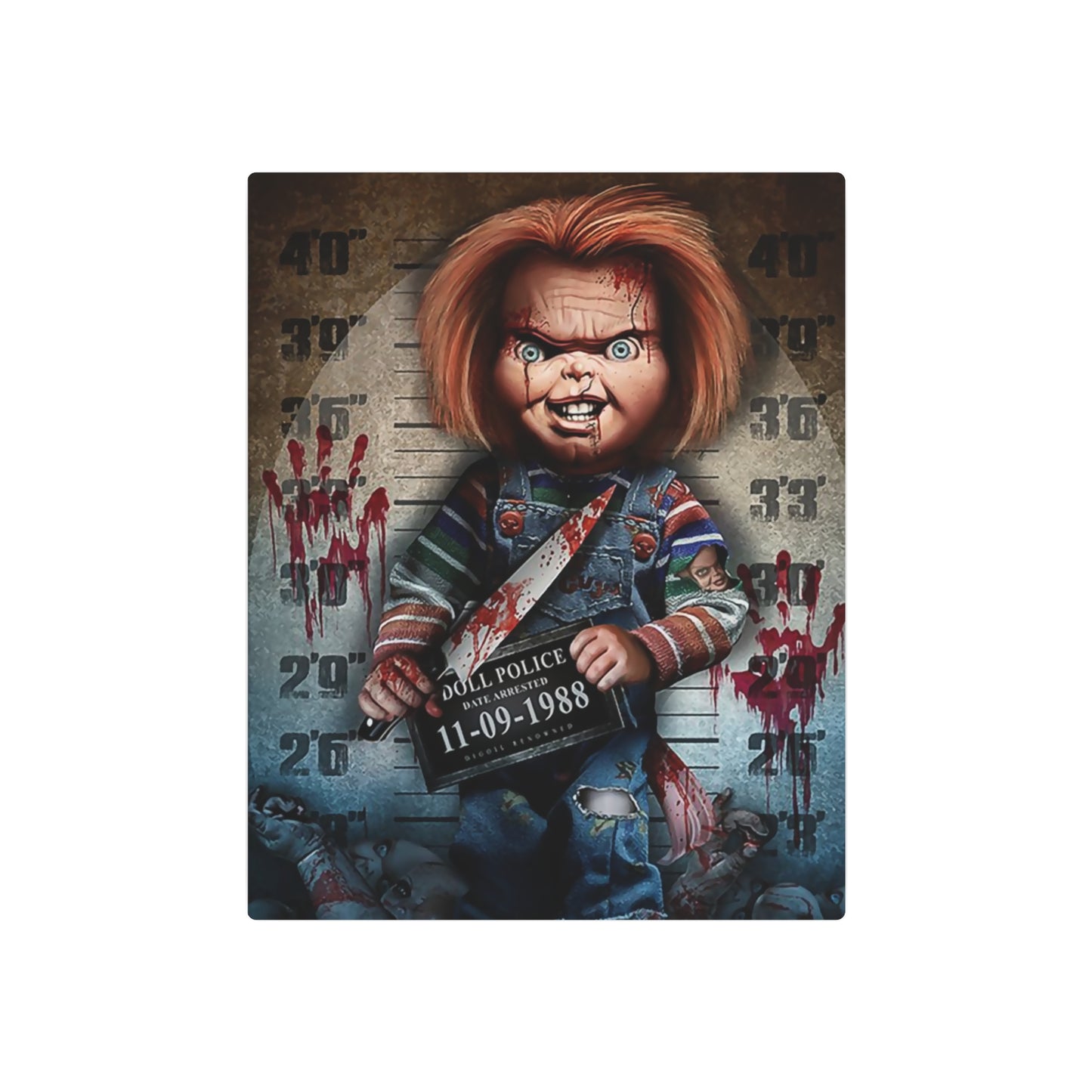 Chucky Metal Art Sign - Eva Jean & Co