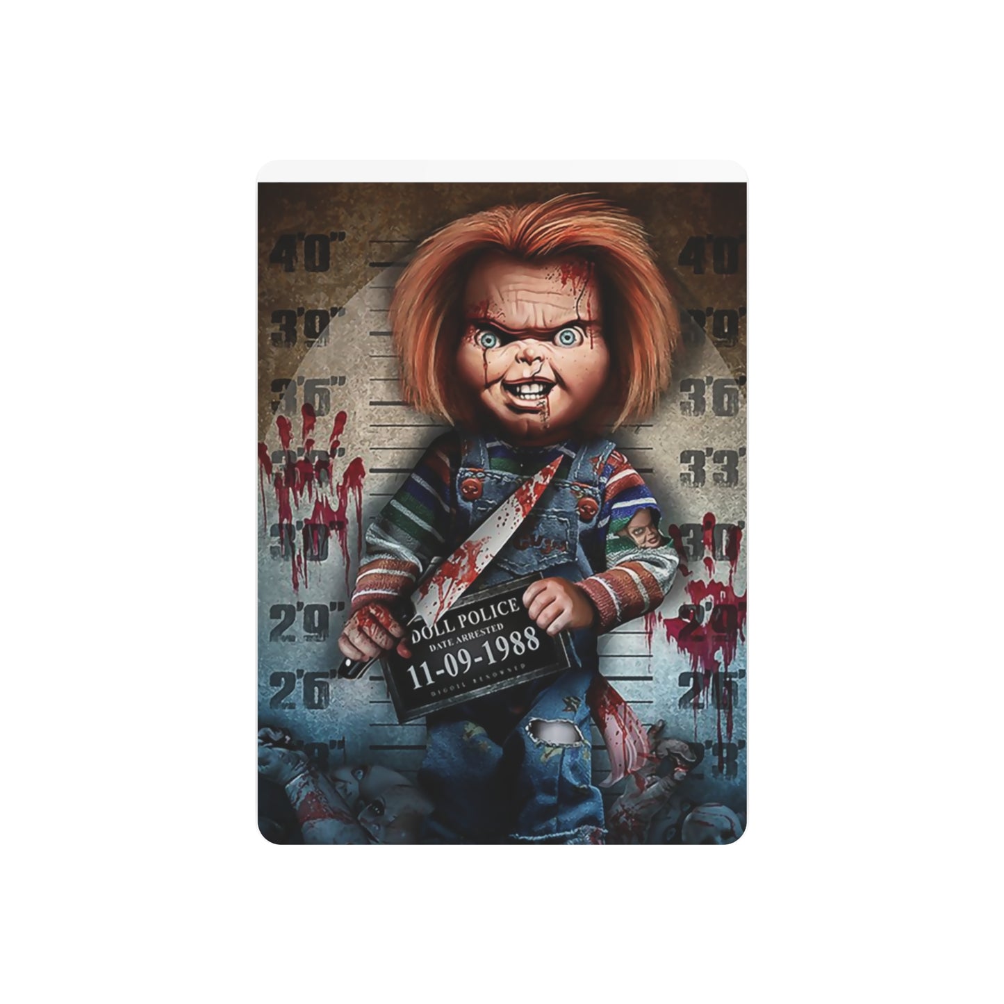 Chucky Metal Art Sign - Eva Jean & Co